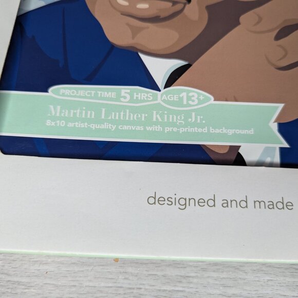 Elle Cree Martin Luther King Jr. Paint-by-Number Kit NIB - Picture 5 of 11